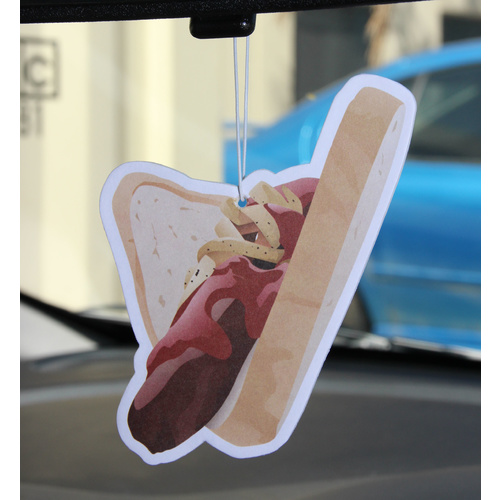 Sausage Sizzle Air Freshener (Scent: Cologne) - Smell the Fun