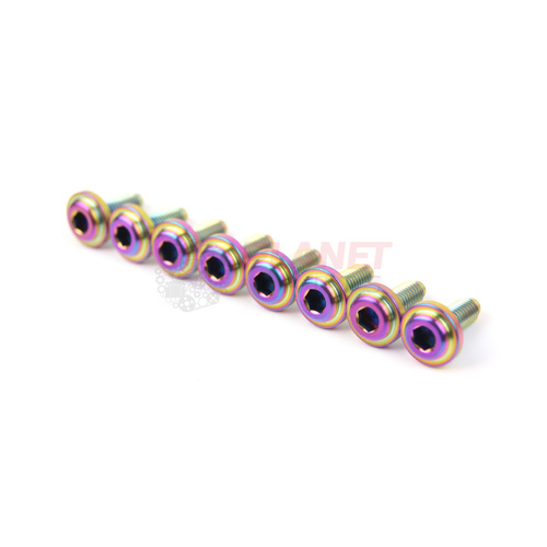 Ford Falcon FG FGX BARRA Coil Cover Titanium Bolts SET RAINBOW XR6 Turbo 4.0L 6 Cyl
