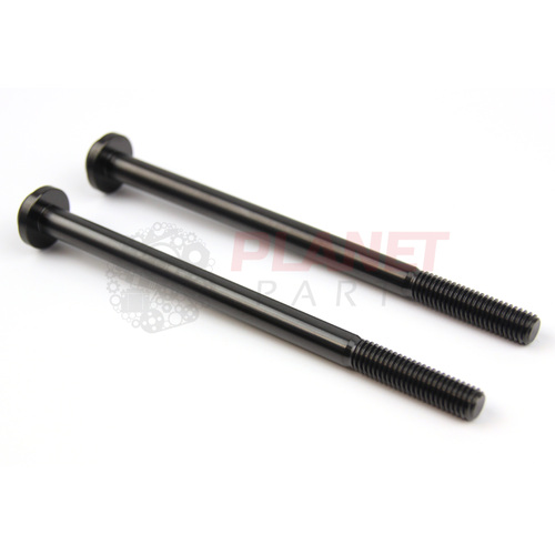 Ford Falcon BA BF FG FGX BARRA Top Timing Cover Titanium Bolts SET BLACK XR6 Turbo 4.0L 6 Cyl
