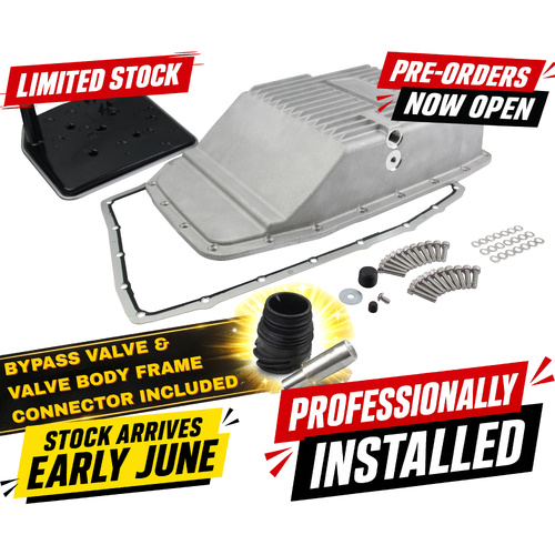 Ford Ranger PX & Mazda BT-50 6R80 Deep Cast Alloy Transmission Full Install Package with Bypass Valve – Supplied & Fitted