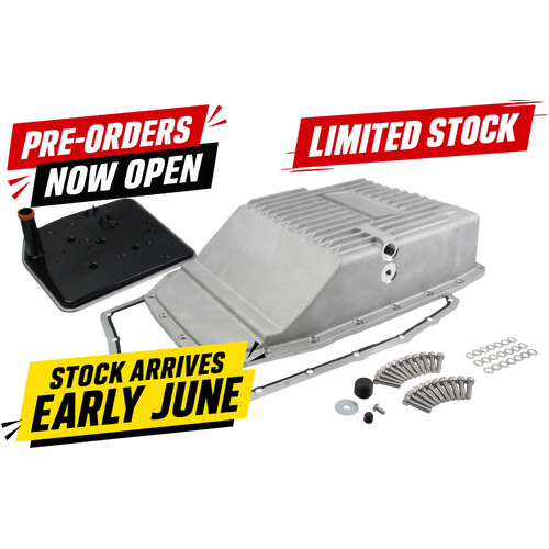 Ford Ranger PX & Mazda BT-50 6R80 Deep Cast Alloy Transmission Pan + Genuine Filter & Gasket - Planet Parts