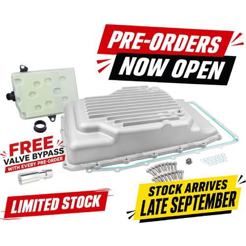 Ford Ranger PX3 & Next-Gen 10R80 Deep Cast Alloy Transmission Pan Complete Upgrade Kit Filter Gasket Bypass Valve – Planet Parts