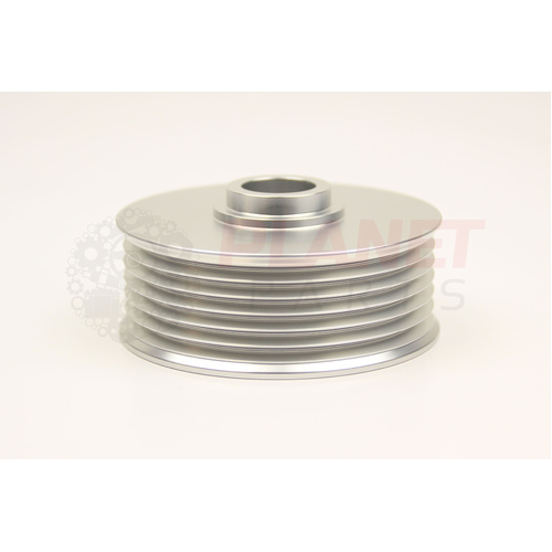 Holden Commodore VS VT VX VY 3.8L V6 ECOTEC BILLET 20% UNDERDRIVE Alternator Pulley SILVER/RAW